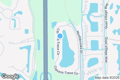 Map image of the property - 2870 Cypress Trace Cir