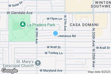 Map image of the property - 3737 W Lawrence Rd