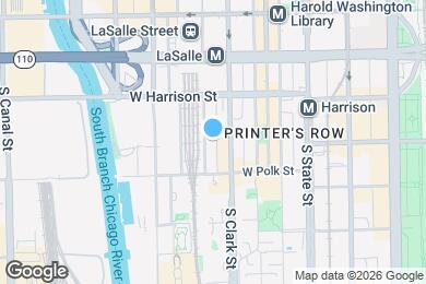 Map image of the property - 707 S LaSalle St
