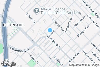 Map image of the property - 4315 Cabell Dr