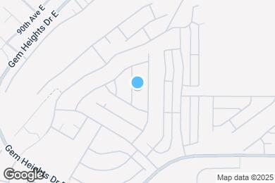 Map image of the property - 18431 95th Ave E