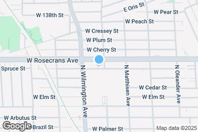 Map image of the property - 711 W Spruce St