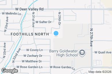 Map image of the property - 2965 W Lone Cactus Dr