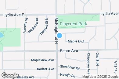 Map image of the property - 2922 McKnight Rd N
