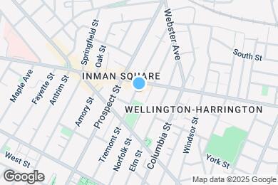 Map image of the property - 84 Tremont St