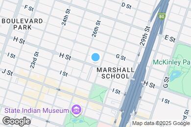 Map image of the property - 2623 H St
