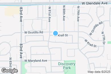 Map image of the property - 8023 W Krall St