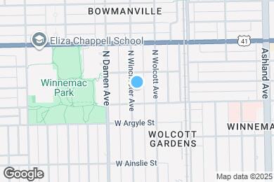 Map image of the property - 5049 N Winchester Ave