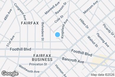 Map image of the property - 5345 Trask St