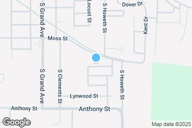 Map image of the property - 1505 Patricia St
