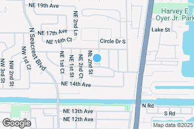 Map image of the property - 327 NE 15th Ave