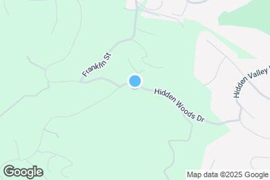 Map image of the property - 6602 Hidden Woods Dr