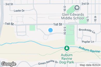 Map image of the property - Auburn Creek Apartments