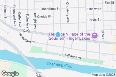 Map image of the property - 184 W Pulteney St