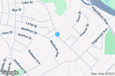 Map image of the property - 384 Sylvan Ave