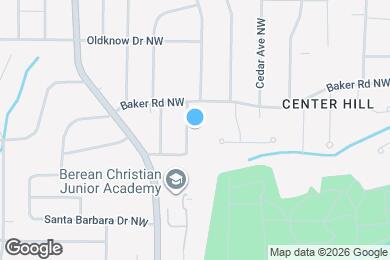 Map image of the property - 493 Woods Dr NW