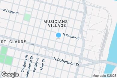 Map image of the property - 1713 Bartholomew St