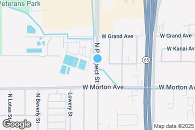Map image of the property - 542 N Prospect St
