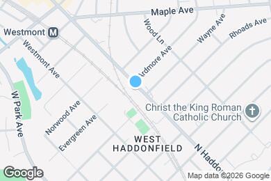 Map image of the property - 520 N Haddon Ave