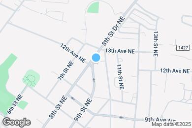 Map image of the property - 1220 8th St NE
