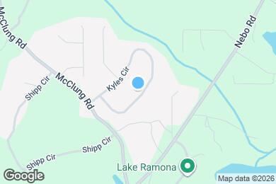 Map image of the property - 460 Kyles Cir
