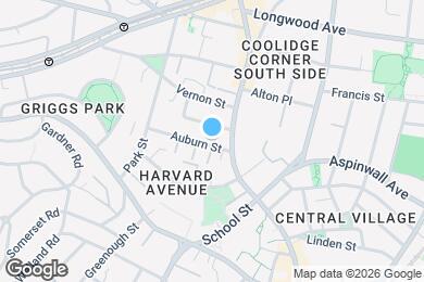 Map image of the property - 17 Auburn St