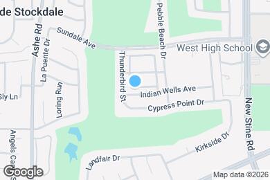 Map image of the property - 6100 Indian Wells Ave