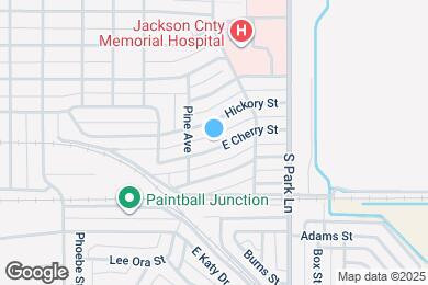 Map image of the property - 1117 E Cherry St