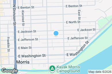 Map image of the property - 730 E Jefferson St