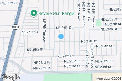 Map image of the property - 2530 NE 9th Ave