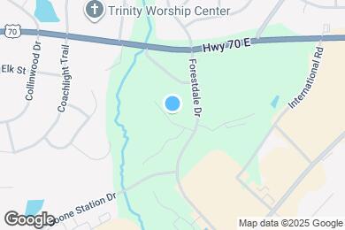 Map image of the property - 3475 Forestdale Dr