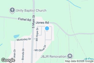 Map image of the property - 260 Mount Olivet Dr