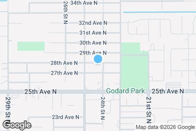 Map image of the property - 2409 28th Ave N