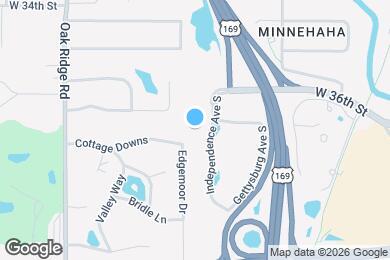 Map image of the property - 3640 Independence Ave S