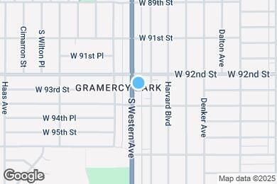 Map image of the property - 9300 S Western Ave