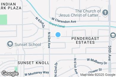 Map image of the property - 6207 W Britton Ave