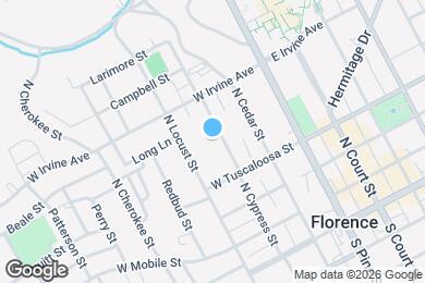 Map image of the property - 435 N Cypress St