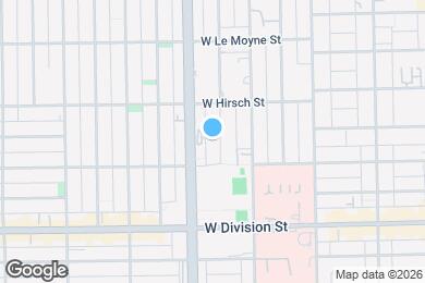 Map image of the property - 1322 N Claremont Ave
