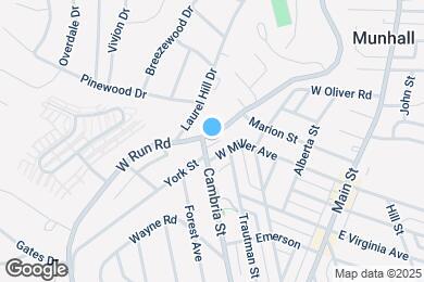 Map image of the property - 3303 W Run Rd