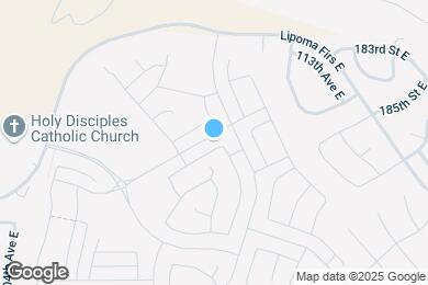 Map image of the property - 10747 186th St Ct E