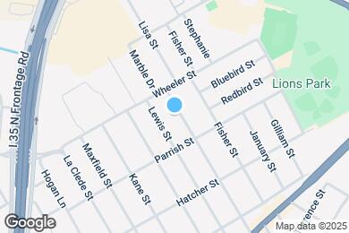 Map image of the property - 1214 La Vega St