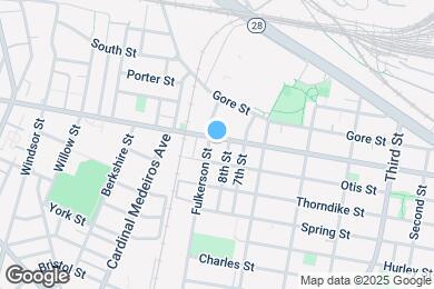 Map image of the property - 620 Cambridge St
