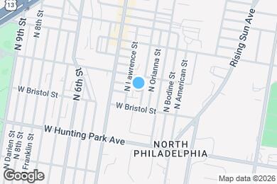 Map image of the property - 4322 N 4th St