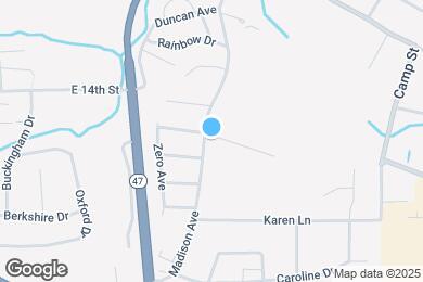 Map image of the property - 1400 Madison Ave