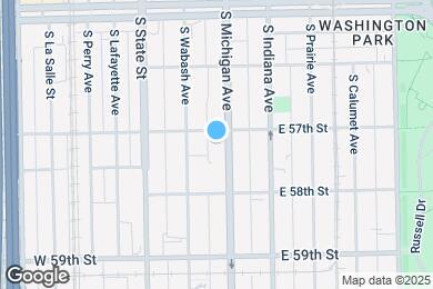 Map image of the property - 5710 S Michigan Ave