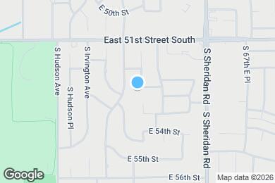 Map image of the property - 6004 E 52nd Pl