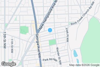 Map image of the property - 727 Quebec Pl NW