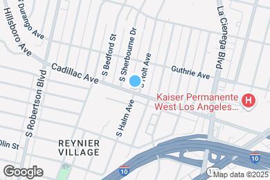 Map image of the property - 8777 Cadillac Ave.