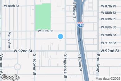 Map image of the property - 520 W 91st St