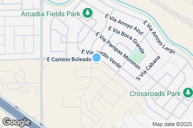 Map image of the property - 6513 E Paseo Alga